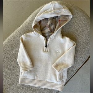 Burberry Baby Sweater Hoodie Sz 6 months 1️⃣5️⃣0️⃣